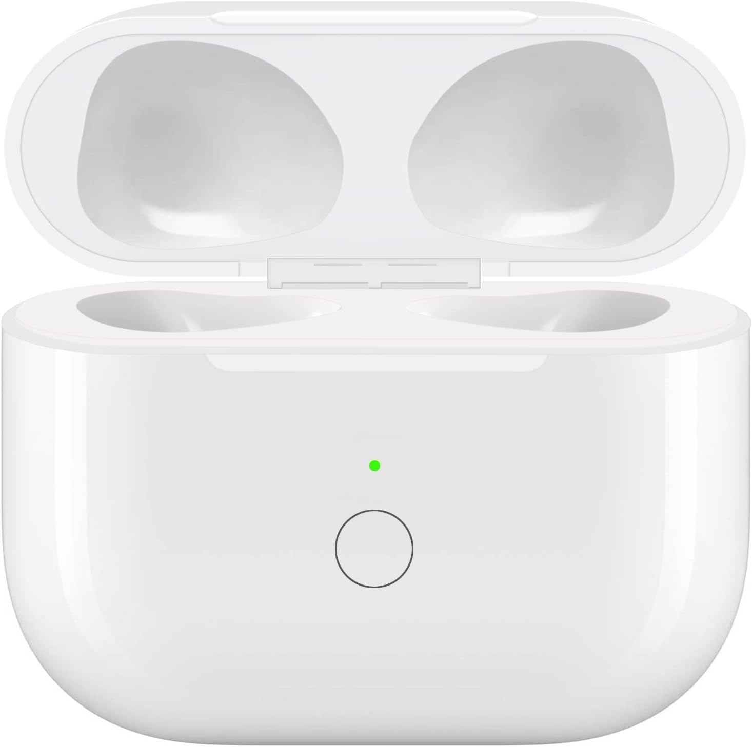 Wireless Charging Case for AirPods 3, Bluetooth Sync, 600mAh, White