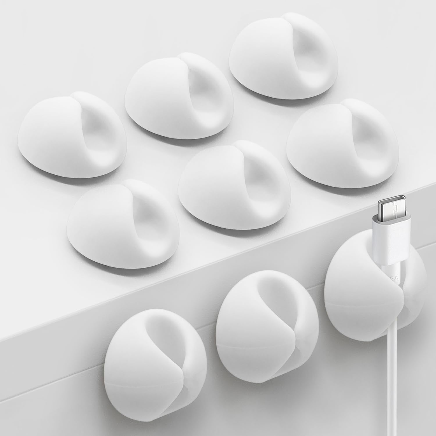 SmiLife Cable Clip Set - Declutter Your Space!