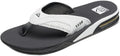 Reef Mens Fanning Flip-Flop - Cushioned Footbed & Bottle Opener