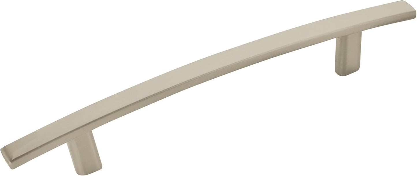 Amerock Cyprus Satin Nickel Cabinet Pulls - 10 Pack for Elegance
