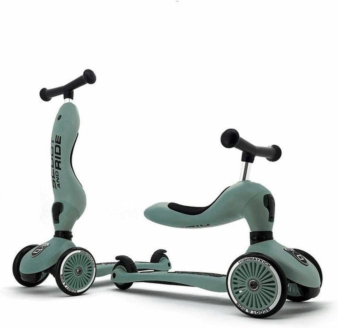 Scoot & Ride 2-in-1 Ride-On & Stand Kids Scooter for Ages 1-5
