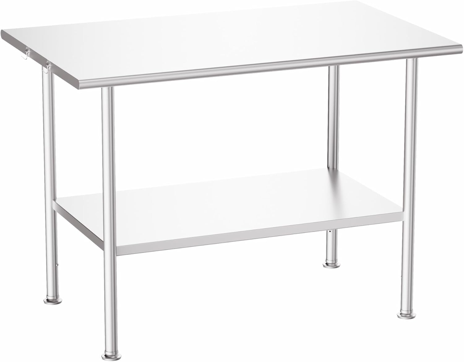 All-Stainless Steel Prep Table for Versatile Kitchen Use