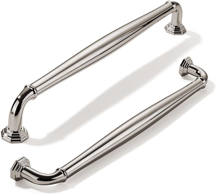 Polished Nickel Heavy Duty Cabinet Handles for Home Upgrade