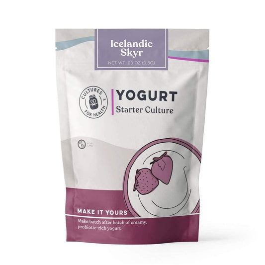 DIY Probiotic Skyr Starter | Stronger Gut Health