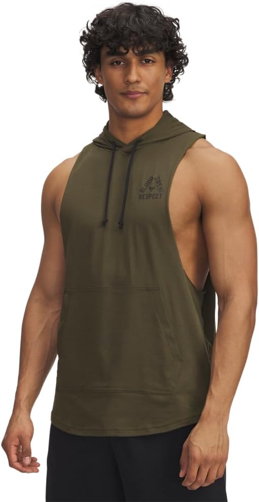 Under Armour Men's Project Rock Payoff Sleeveless Hoodie Review