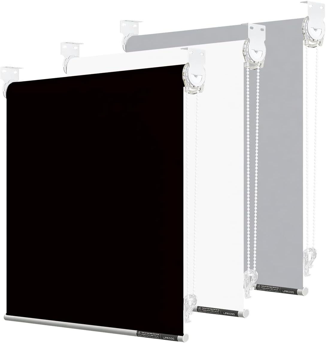 90% Blackout Roller Window Shades for Home and Office Use