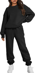Trendy Queen Sweatsuits Women 2 Piece Outfits - Casual Fall Tracksuit