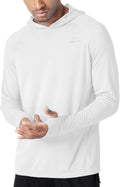 Men's Sun Shirt UPF 50+ Long Sleeve Hoodie - Lightweight Rash Guard