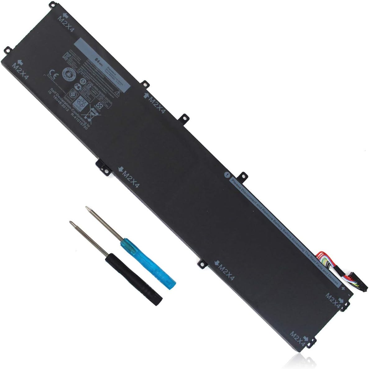 Emanjor 11.4V 84Wh 4GVGH Laptop Battery for Dell XPS 15 9550