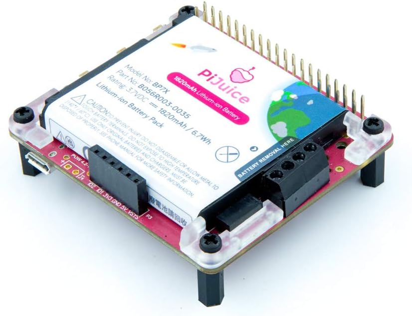 PiJuice Portable Power Platform for Raspberry Pi: Uninterrupted Power
