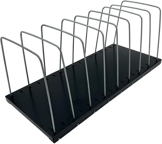 8-Slot Steel Wire Desk Organizer by Huron