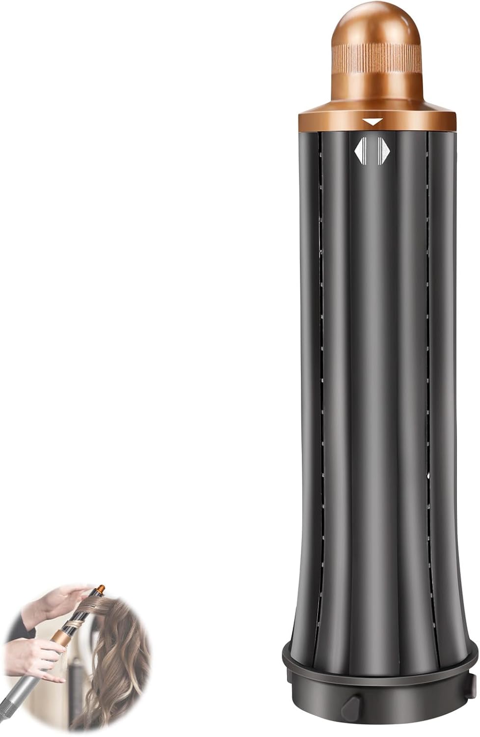 Dyson Airwrap Short Curling Barrels for Quick Styling - Gold