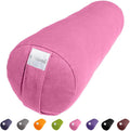 Cotton Yoga Bolster Pillow for Restorative Meditation - Firm Support 8