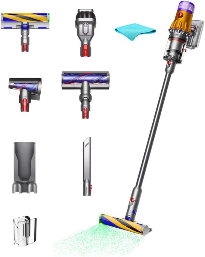Dyson V12 Detect Slim - Powerful Cleaning, 60 Min Runtime