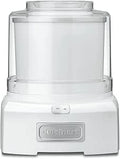 Cuisinart Ice Cream Maker 1.5 Quart White - Fast 20-Min Treats