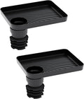 Car Seat Tray for Kids Toddler Travel - Rotatable Snack & Cup Holder