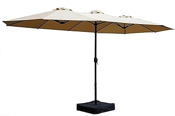 Kozyard Butterfly 14ft Outdoor Patio Double-Sided Umbrella Review
