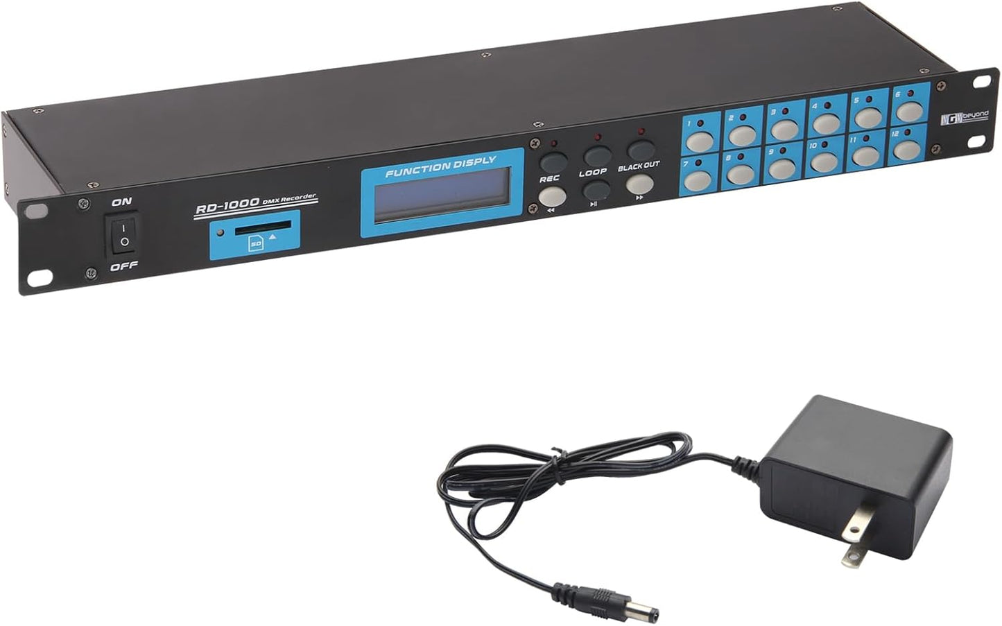 DMX Controller for 16-Universe Show Recording and Playback