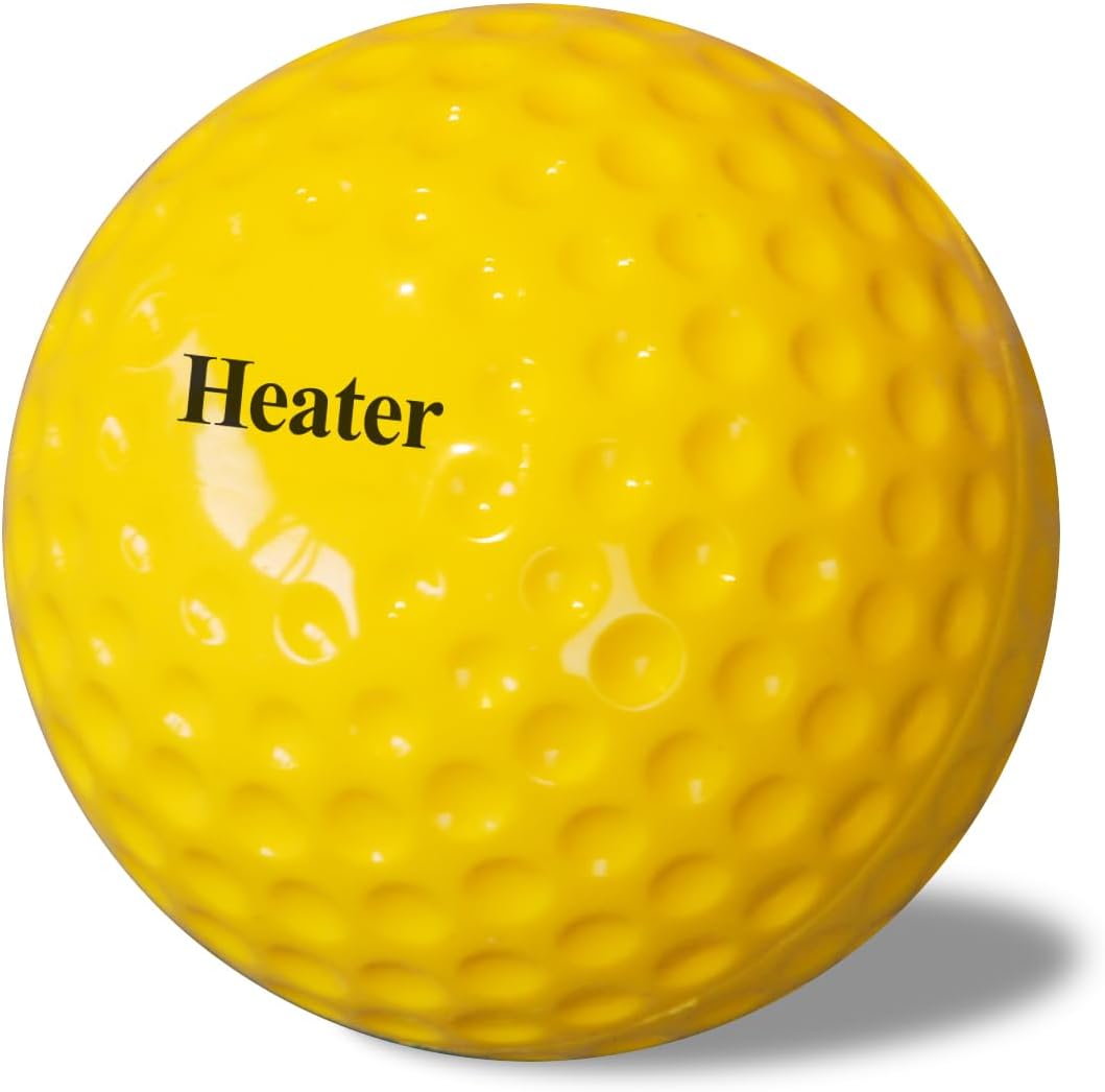 Optic Yellow Heater Baseballs for Pitching Machines