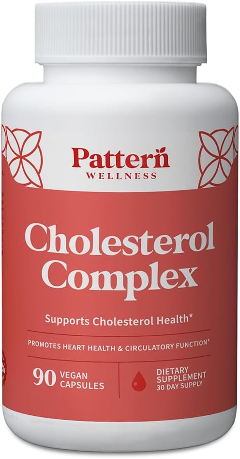 Pattern Wellness Cholesterol Complex Supplement for Daily Vitality