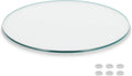 24 inch Round Glass Table Top - Clear Tempered Glass Protector