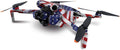 MightySkins Skin Compatible with DJI Mini 4 Pro - Patriot - Glitter
