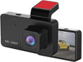 3-in 1080p High-Definition Dash Cam for Cars - Super Night Vision