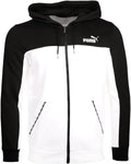 PUMA Mens Essentials Block Tape Hoodie Athletic Outerwear Casual