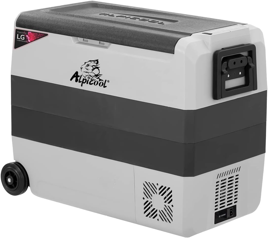 Alpicool LGT60 Portable Car Fridge Freezer with Dual Control