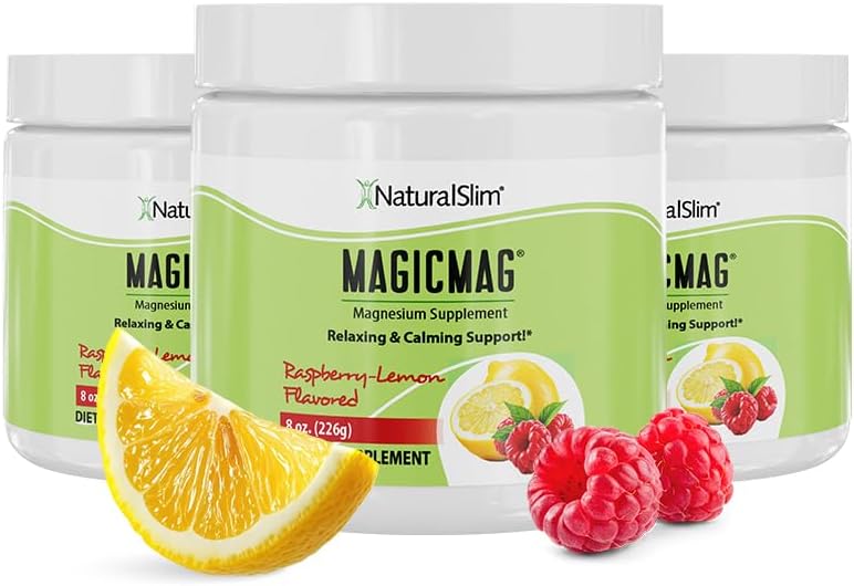 NaturalSlim MagicMag Magnesium Citrate Powder for Stress Relief