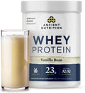 Grass Fed Whey Protein Vanilla Bean - 23g Protein Ancient