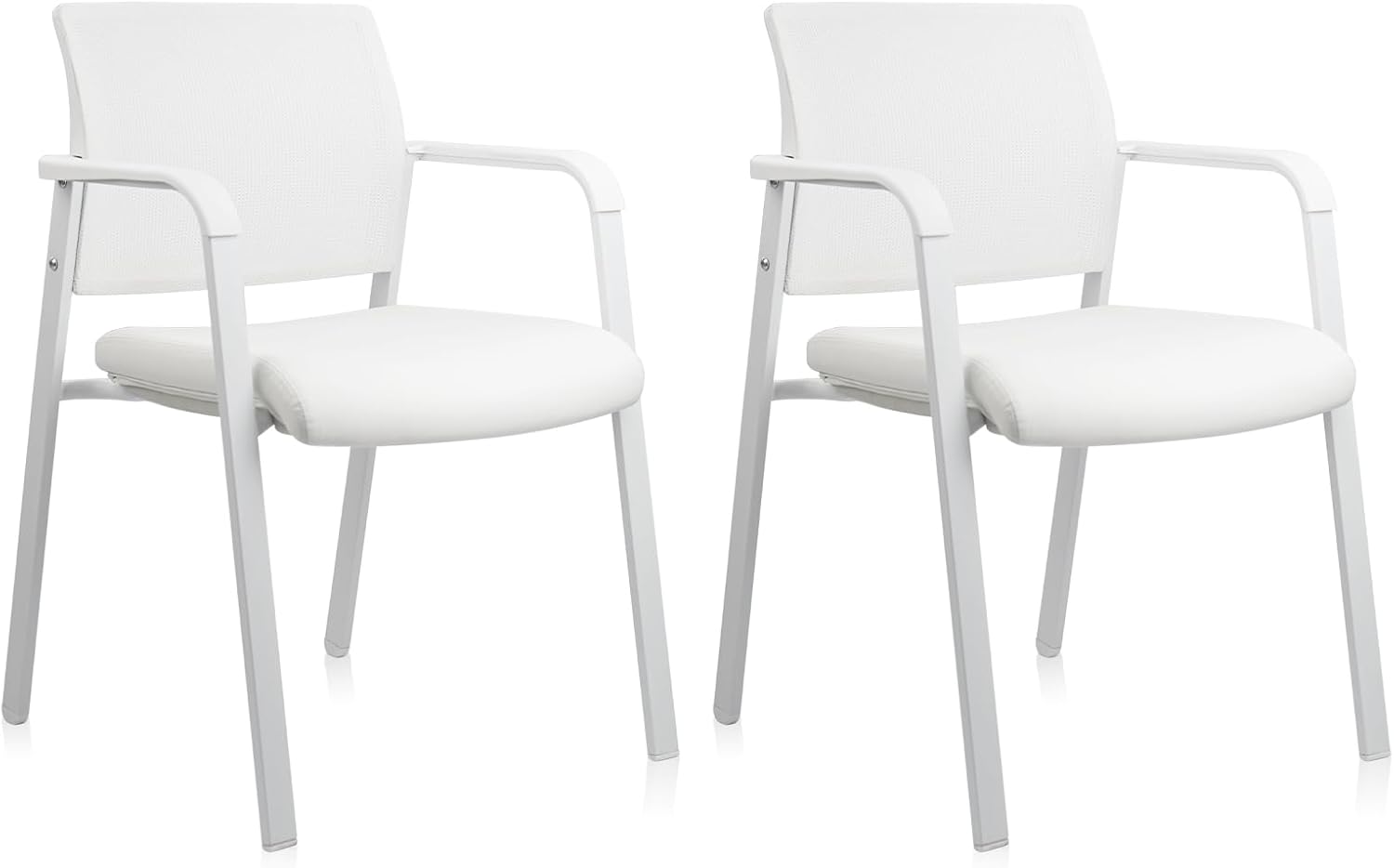 CLATINA Stacking Office Chairs with Ergonomic Support and Style