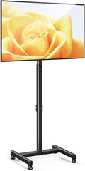 TV Floor Stand for 13-50 in TVs and Monitors - Adjustable Tilt