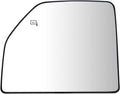 Left Driver Side Heated Upper Mirror Glass Replacement for 2015-2020