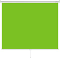 Pull-Down Green Screen Backdrop 79x75 in (White Housing) - Smooth
