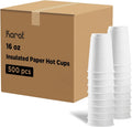 Karat C-KIC516W 16 oz Insulated Paper Hot Cups for Events