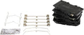 TRQ Front Brake Pads Ceramic Compatible with 1998-2007 Lexus LX470