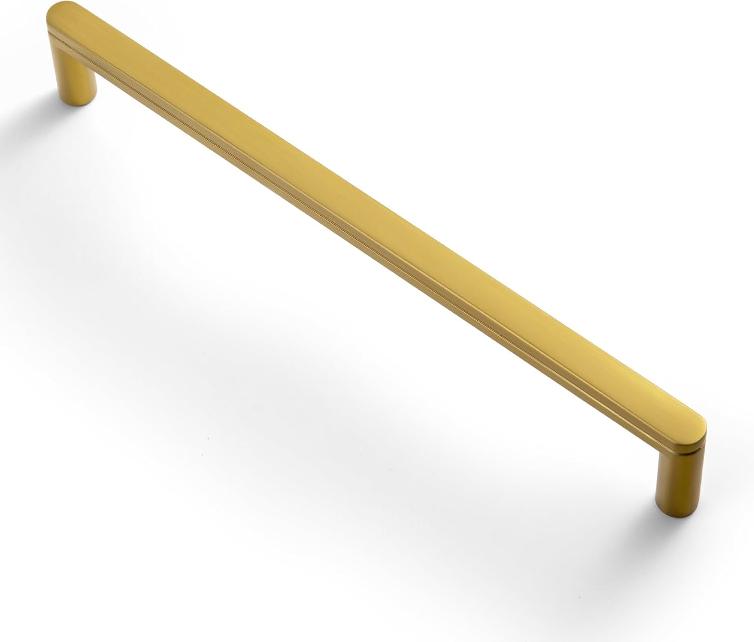 Goo-Ki 6 Pack 7 9/16 Inch Brushed Gold Cabinet Pull Handles