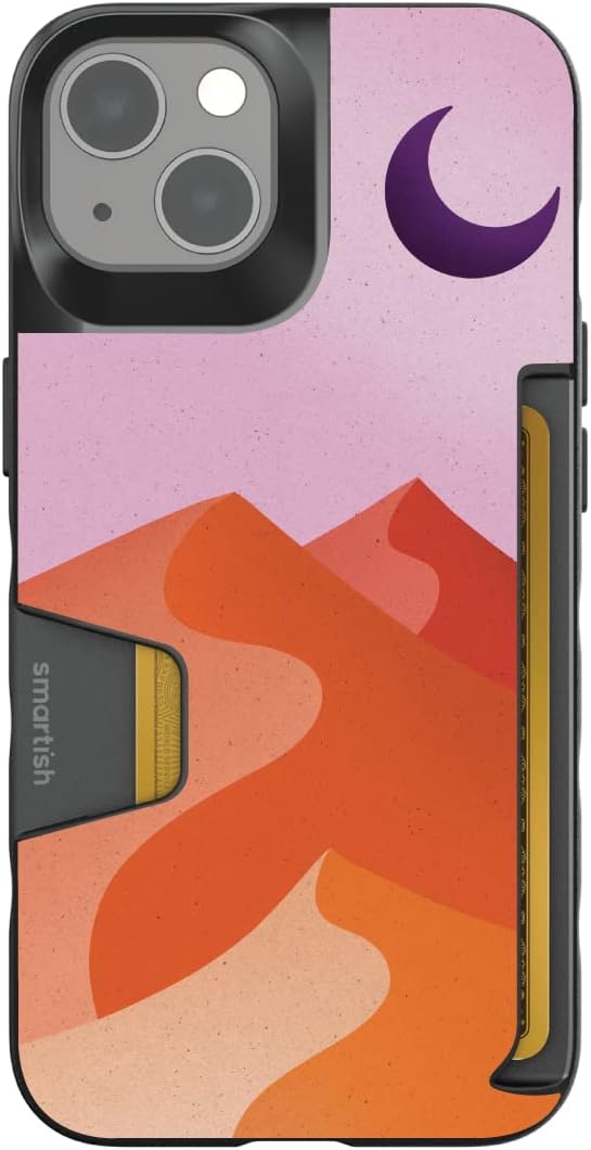 Smartish Dunes iPhone 13 Wallet Case - Slim Protective Design