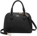 LOVEVOOK Purse for Women: Classic Double Zip Satchel Bag