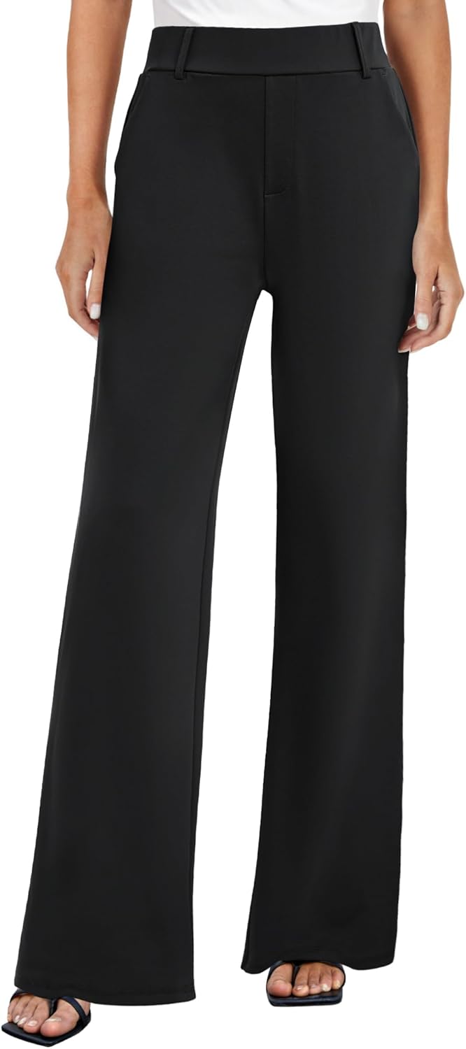 FireSwan Women's Wide Leg Dress Pants for Stylish Comfort