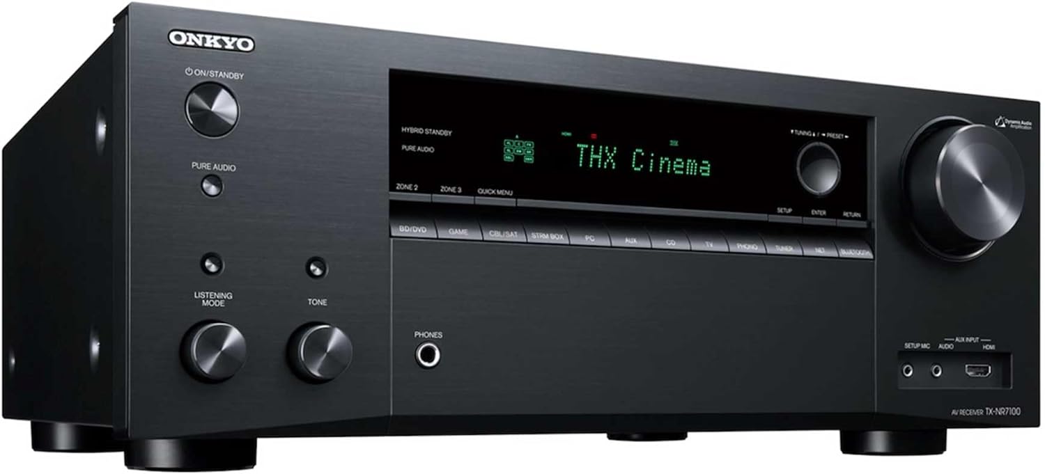Onkyo TX-NR7100 9.2-Channel AV Receiver with Dirac Live Technology