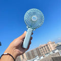 HandFan Portable Rechargeable Handheld Fan - Compact Foldable Cooling
