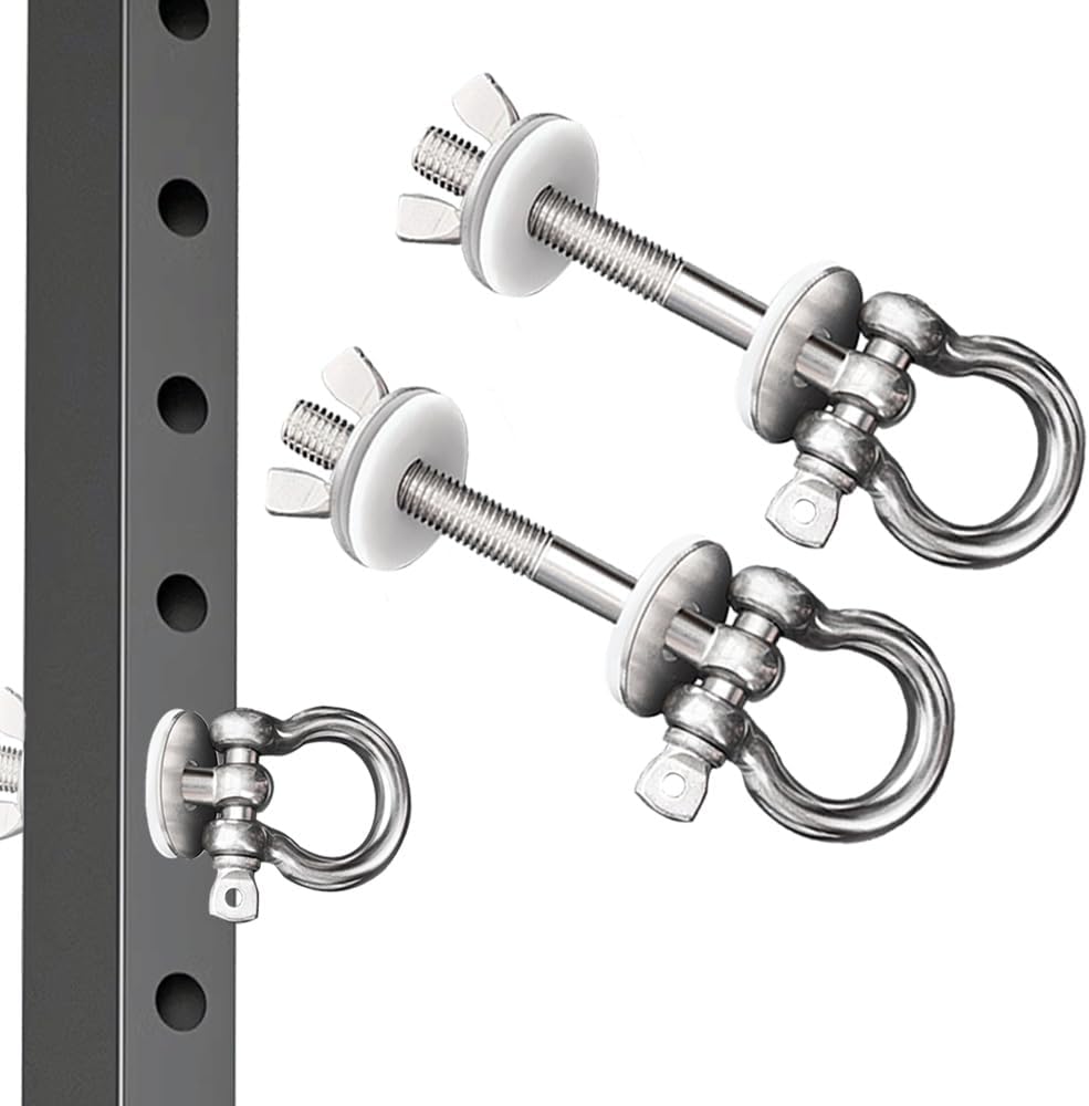 Stainless Steel Power Rack Attachments - Enhanced Resistance Bands | DyaMag