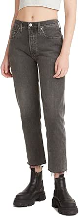 Levi's Women's 501 Crop Jeans - Stylish High Rise Denim Fit