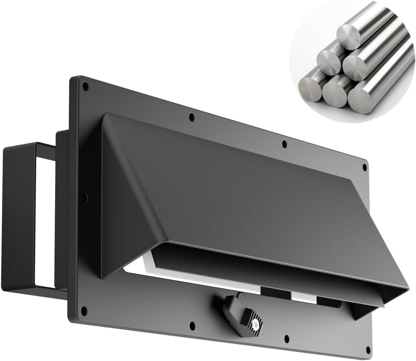 Adjustable Depth Locking Vent Cover - Improved RV Ventilation