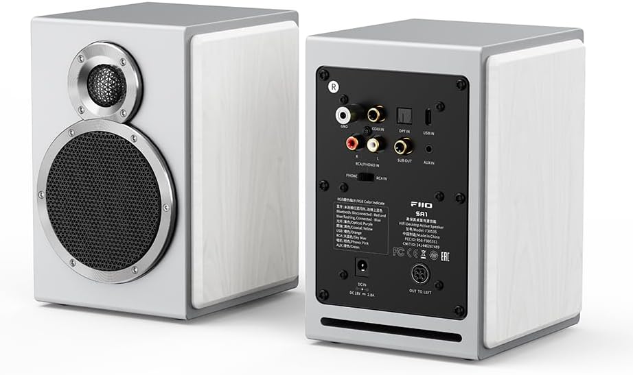 FiiO SA1 High-Fidelity Desktop Speaker with 31-Band PEQ