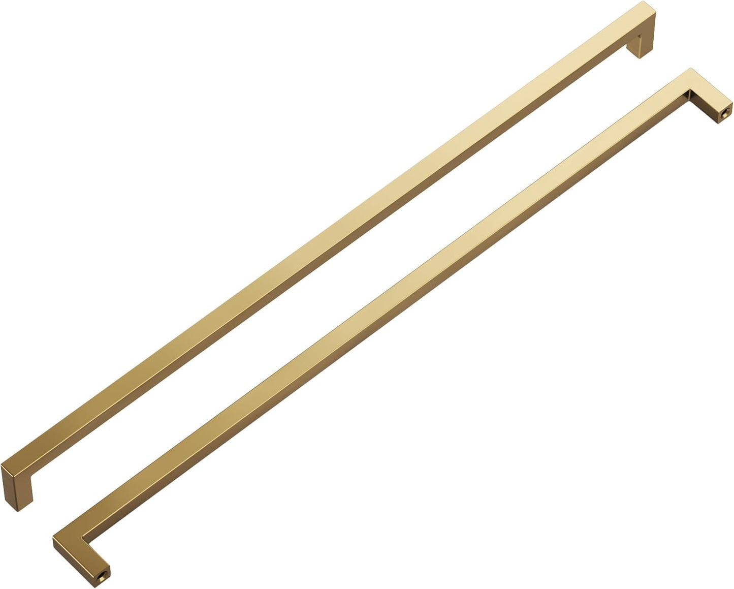 Hickory Hardware Solid Core Kitchen Cabinet Pulls in Champagne Bronze