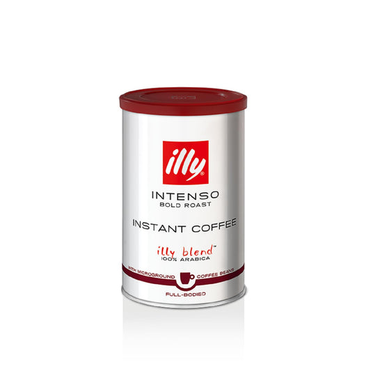 Illy Intenso Dark Roast Instant Coffee - Rich Cocoa & Fruit Notes