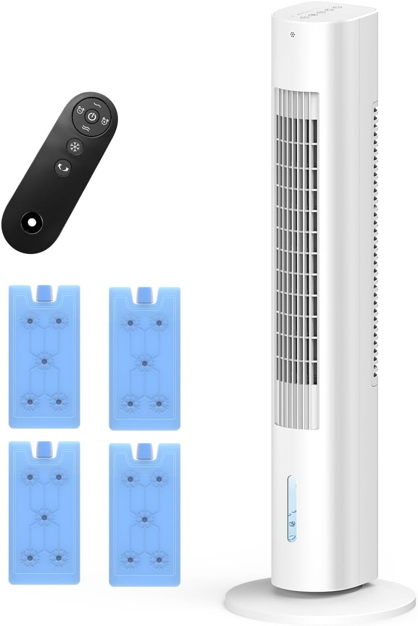 AIRTHRYL Evaporative Air Cooler: Smart Timer, Remote Control, Wide Oscillation